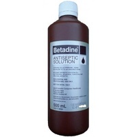 Betadine Antiseptic Solution 500ml (Brown)