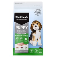 Black Hawk Puppy - Medium Breed - Chicken & Rice - Dry Food
