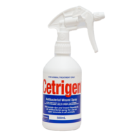 Cetrigen Antibacterial Wound Spray 500ml (Out of stock)