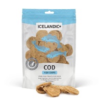 Icelandic+ Cod Fish Chips for dogs 70gm