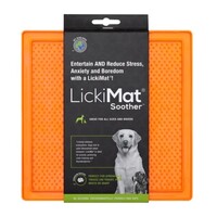 Lickimat Dog Soother - Orange