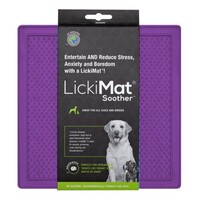 Lickimat Dog Soother - Purple