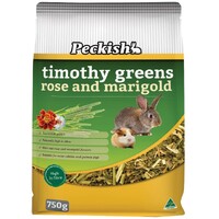 Peckish Timothy Greens - Rose & Marigold 750gm