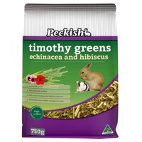Peckish Timonthy Greens - Echinacea & Hibiscus 750gm