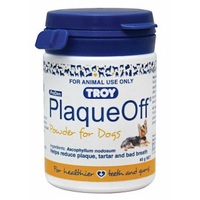 Troy Plaqueoff (powder) for for Dogs 180gm (New Size)