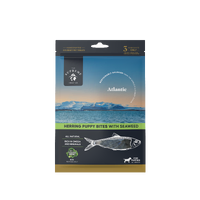 The Supreme Treat Co - Herring Bites with Seaweed - Puppy treats - 80gm