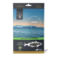 The Supreme Treat Co - Cod & Seaweed Chips - Dog treats - 80gm