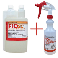 F10Sc Veterinary Disinfectant 1L + F10 Spray Bottle