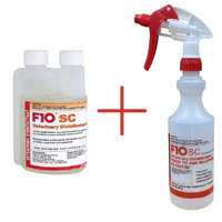 F10Sc Veterinary Disinfectant 200ml + F10 Spray Bottle