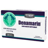 Denamarin - Liver Health Supplement - Medium Dogs 5-15kg - 30 chews