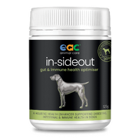 In-Sideout Dog  - Pre & Probiotic Natural Nutraceutical Supplement For Dogs - 125gm