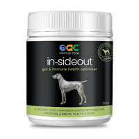 In-Sideout Dog  - Pre & Probiotic Natural Nutraceutical Supplement For Dogs - 250gm