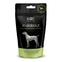 In-Sideout Dog  - Pre & Probiotic Natural Nutraceutical Supplement For Dogs - 40gm