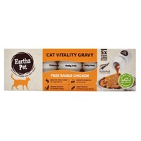 Earthz Pet Gravy - Cat - Chicken - 5 x 5 x 30ml (25 bottles)