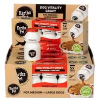 Earthz Pet Dog Vitality Gravy - Beef