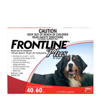 Frontline Plus X Large Dogs 40-60kg Red