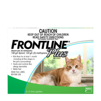 Frontline Plus Cat Green