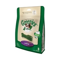 Greenies For Dogs Dental Treats Large 340G (8 Treats In Pack)