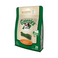 Greenies For Dogs Dental Treats Petite 340G (20 Treats In Pack)