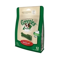 Greenies For Dogs Dental Treats Regular 340G (12 Treats In Pack)