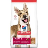 Hill's Science Diet Dog - Adult 1-6 Lamb Meal & Brown Rice Recipe - Dry Food 14.97kg