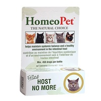 Homeopet Feline Host No More - 15ml