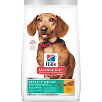 Hill's Science Diet Dog - Adult Perfect Weight Small & Mini Chicken Recipe - Dry Food