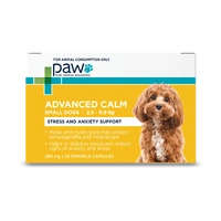 PAW Advanced Calm For Small Dogs 30 Capsules