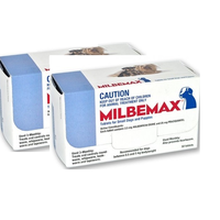 Milbemax Allwormer For Small Dogs 0.5-5kg - 100 Tablets (2 x 50packs)
