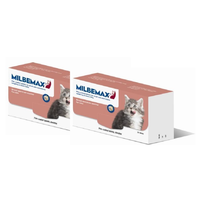 Milbemax Allwormer For Small Cats 0.5-2kg - 40 Tablets (2 x 20packs)
