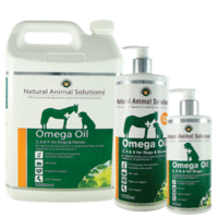 Natural Animal Solutions Omega 3, 6 & 9 Oil with Vitamin E  