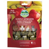 Oxbow Simple Rewards - Apple & Banana Treats 85gm