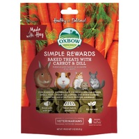 Oxbow Simple Rewards - Carrot & Dill Treats 85gm