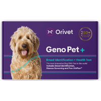 Orivet - Genopet PLUS - Complete DNA Testing for Dog Breed + Health Screen + Life Plan