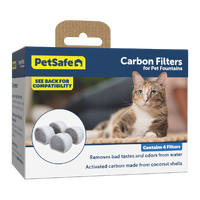 PetSafe Drinkwell Pet Fountain Replacement Charcoal Filter - 4 Pack