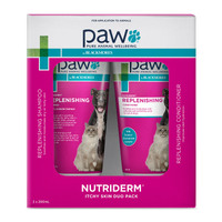 PAW Nutriderm Duo Pack Shampoo & Conditioner - 2 x 200ml (For Itchy Skin )