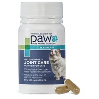 PAW Osteosupport Joint Care Powder For Cats - 60 Caps x 2
