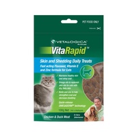 Vitarapid Cat Treats Skin And Hairball 100g