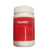 Ranvet Worm Free Allwormer Tablets For Dogs (10kg) 100 Tablets (Red Bottle)