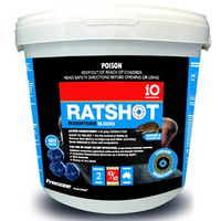 IO Ratshot Rodenticide Blocks BLUE