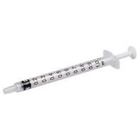 BD Disposable Syringe Luer Slip 1ml 100