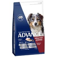 Advance Dog Healthy Ageing Medium Breed Chicken with Rice - Dry Food 15kg