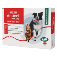 Antinol Plus for Dogs - Joint health capsules for dogs - 240 Capsules