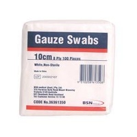 Gauze Swab 7.5cm x 7.5cm Pack Of 100 Leukoplast