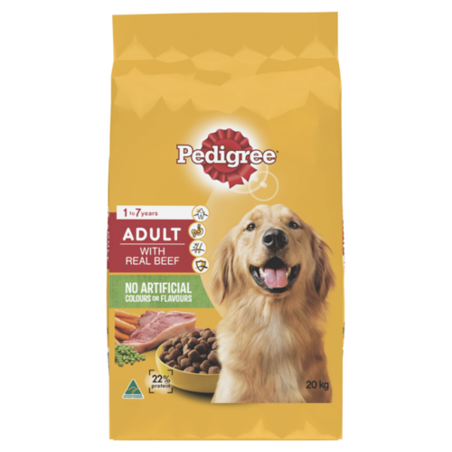 Pedigree puppy sales 20kg price