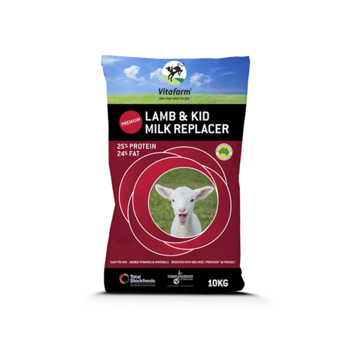 Vitafarm Lamb And Kid Milk Replacer 10kg (Red)
