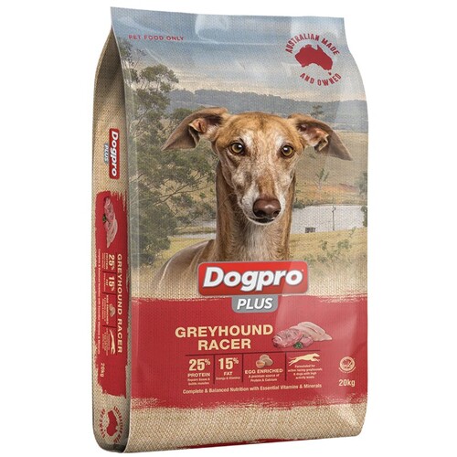 Dogpro PLUS Greyhound Racer - 20kg Dog food (out of stock)