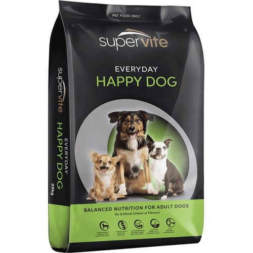 Supervite Happy Dog - Everyday Dog food - 20kg