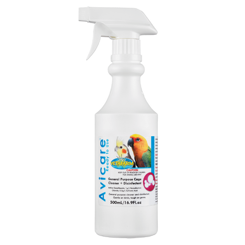 Vetafarm Avicare Ready To Use 500ml Bird Disinfectant Pigeon Bird RTU