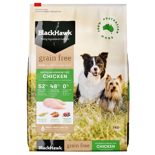 Black Hawk Dog - Adult - Grain Free - Chicken Dry Food 15kg